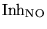 $\ensuremath{\mathrm{Inh_{NO}}}$