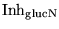 $\ensuremath{\mathrm{Inh_{glucN}}}$